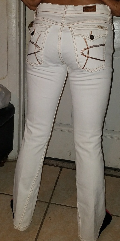 David Kahn White jeans